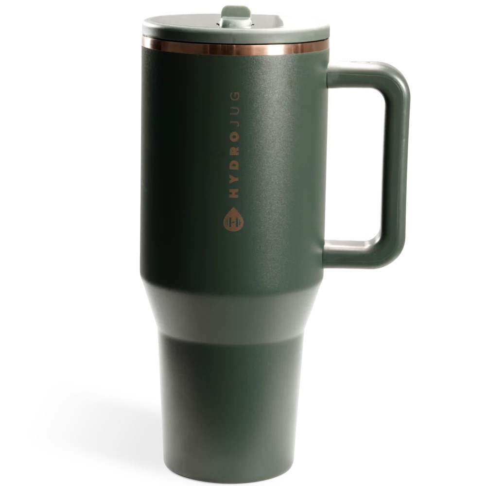 HydroJug Forest Green Mug with Handle